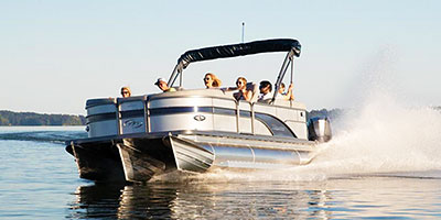 Manitou Performance Tritoon Boat Rentals, Lake Tahoe, CA